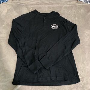VANS long sleeve button up size L